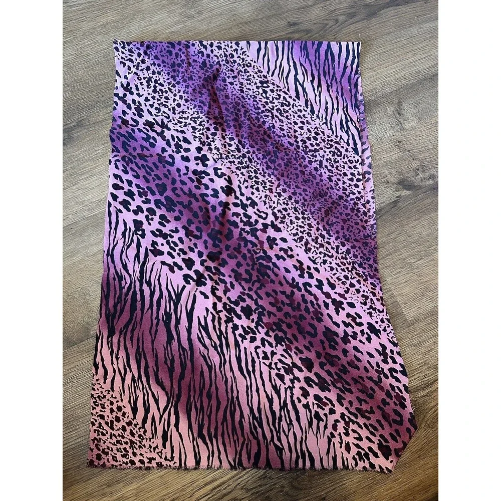 Jungle Animal Border Print Fabric Printmaker International‎ Giraffe Leopard